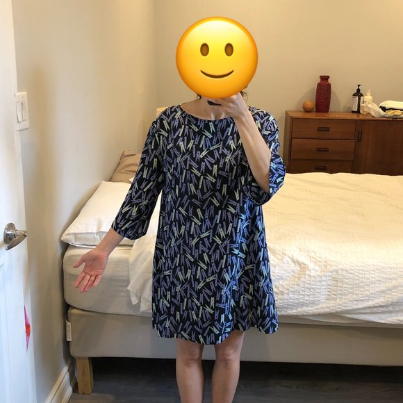 *RARE* Karen Walker silk dress - Picture 5 of 7